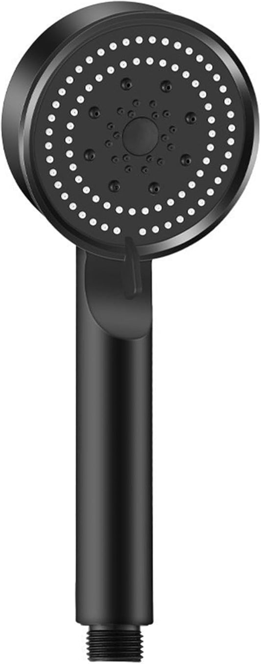 Black Shower Head, 5 Spray Modes Detachable Showerhead High Pressure Shower Heads, Multifunctional Universal Interface